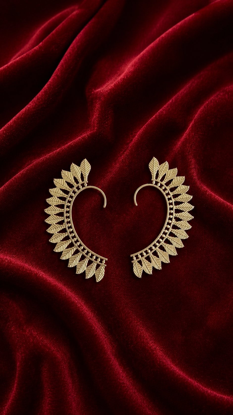 Earcuffs- small leaf