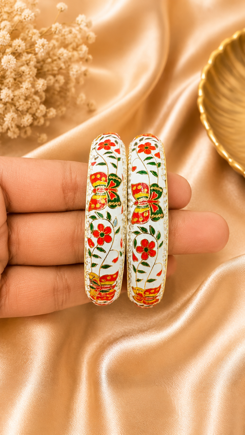 Meena Bangles- PAIR Set-1