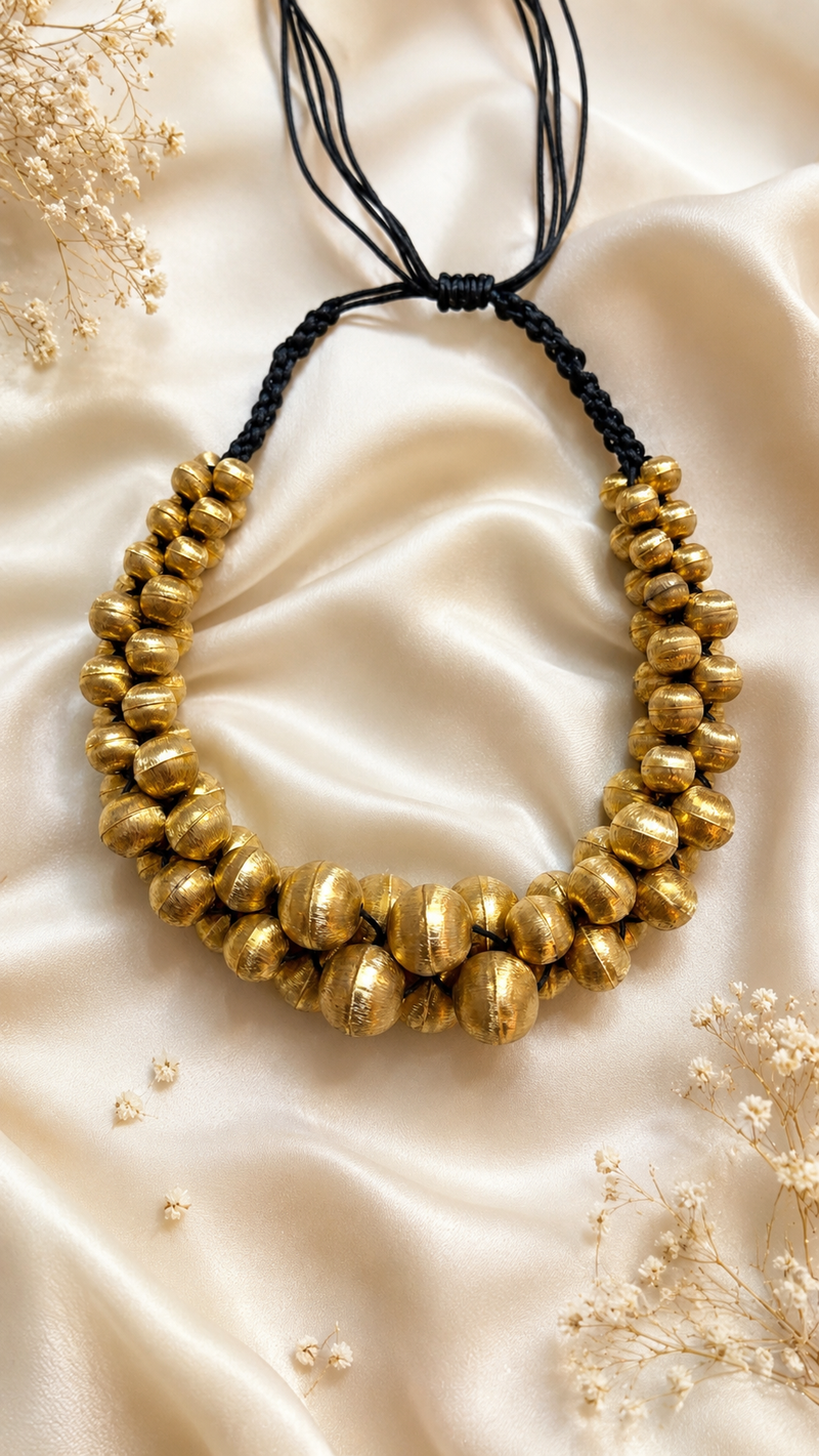 Kanak Ball Mala Gold