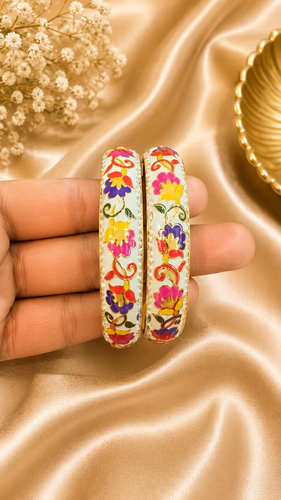 Meena Bangles- PAIR Set-1