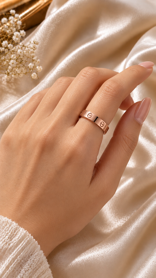 Cartier Ring Rose Gold