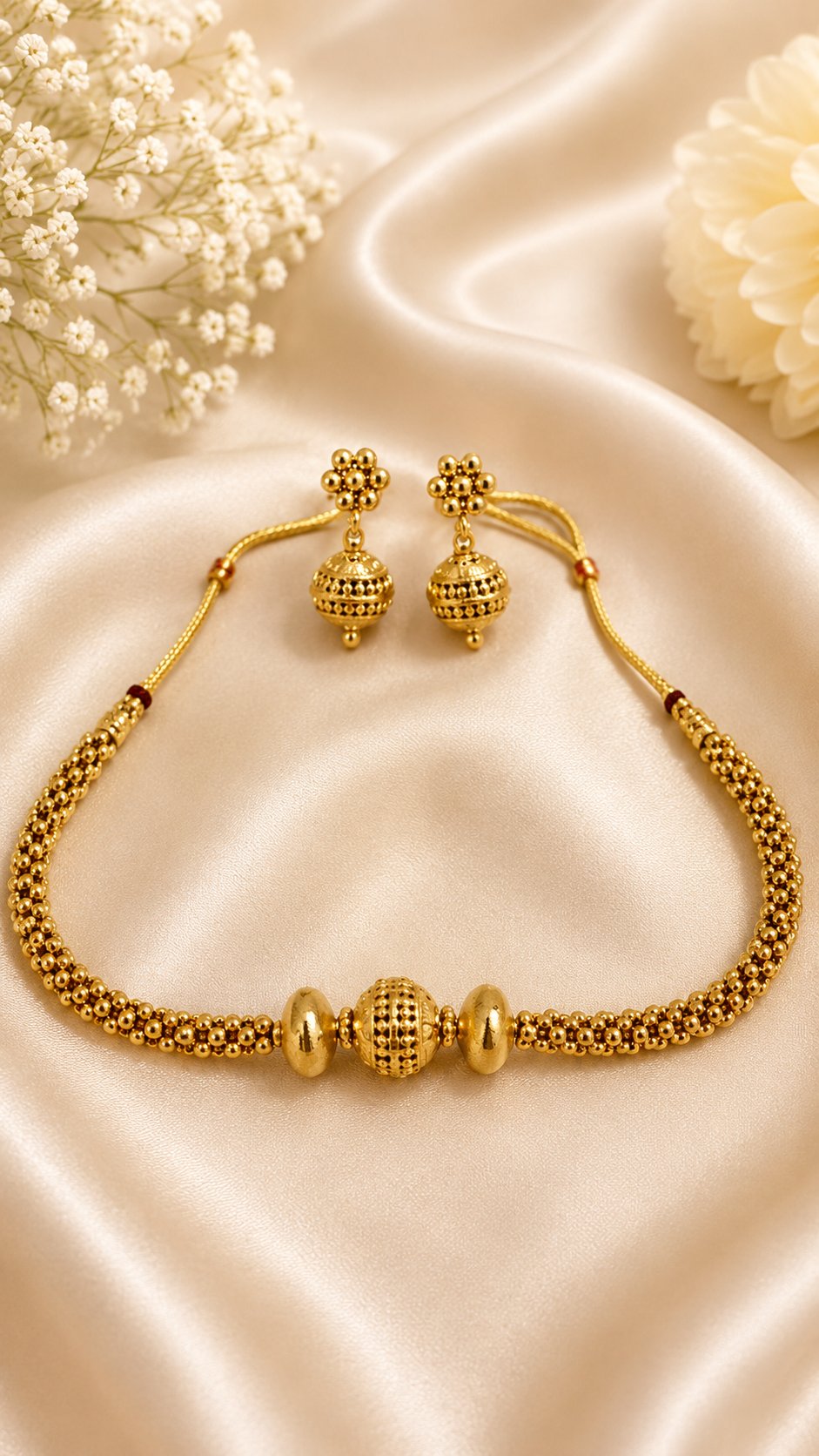 Antique Gold Hasli Set