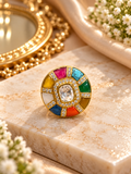 Navratan Ring-Sqaure