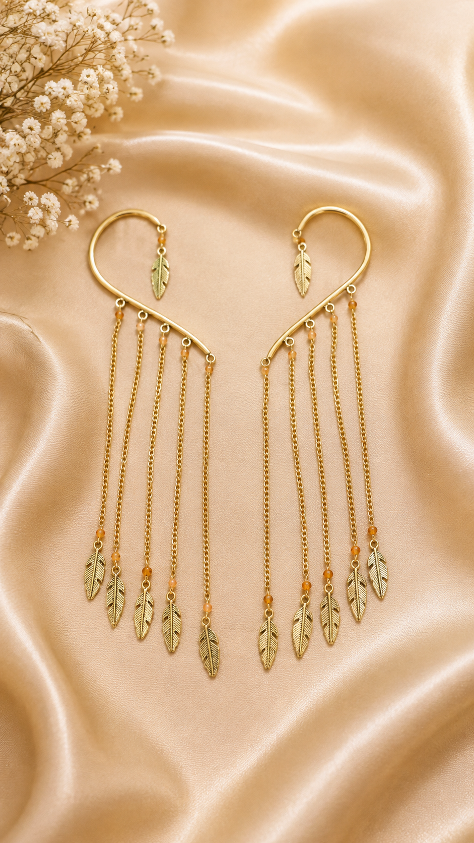Hanging Long Earcuffs-3