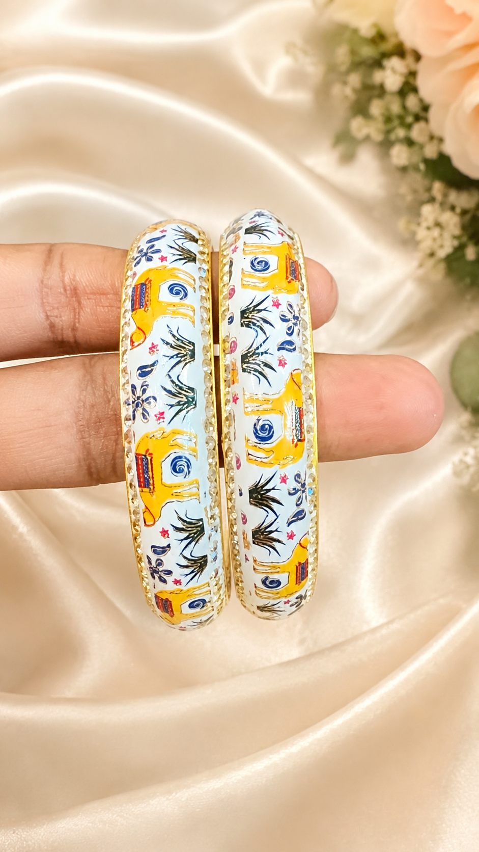 Meena Bangles- PAIR Set-1