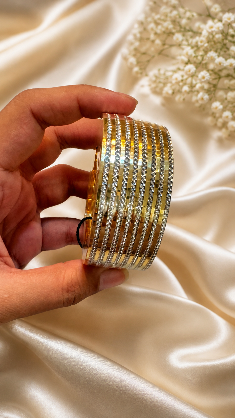 1 Gram Gold Bangle -Design10 -Patli