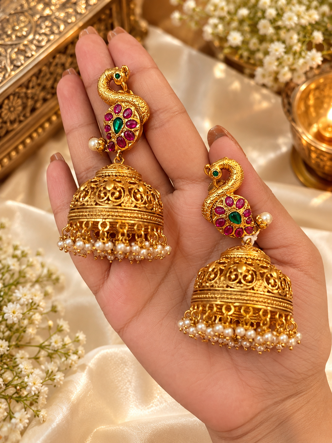 Antique Temple Earring-3