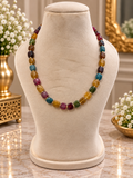 Multicolor Stone Mala-Sleek