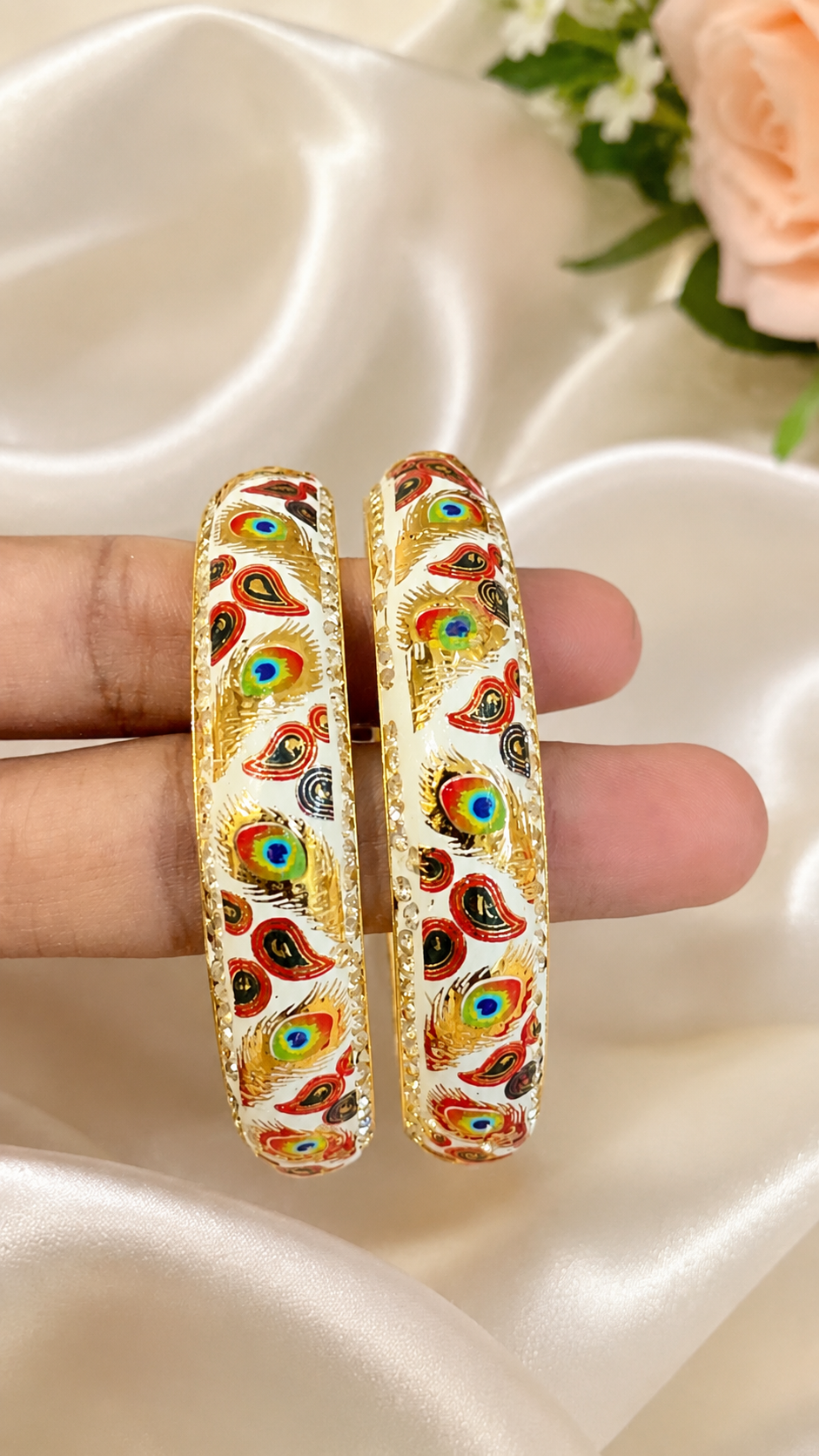 Meena Bangles-Pair Set-2