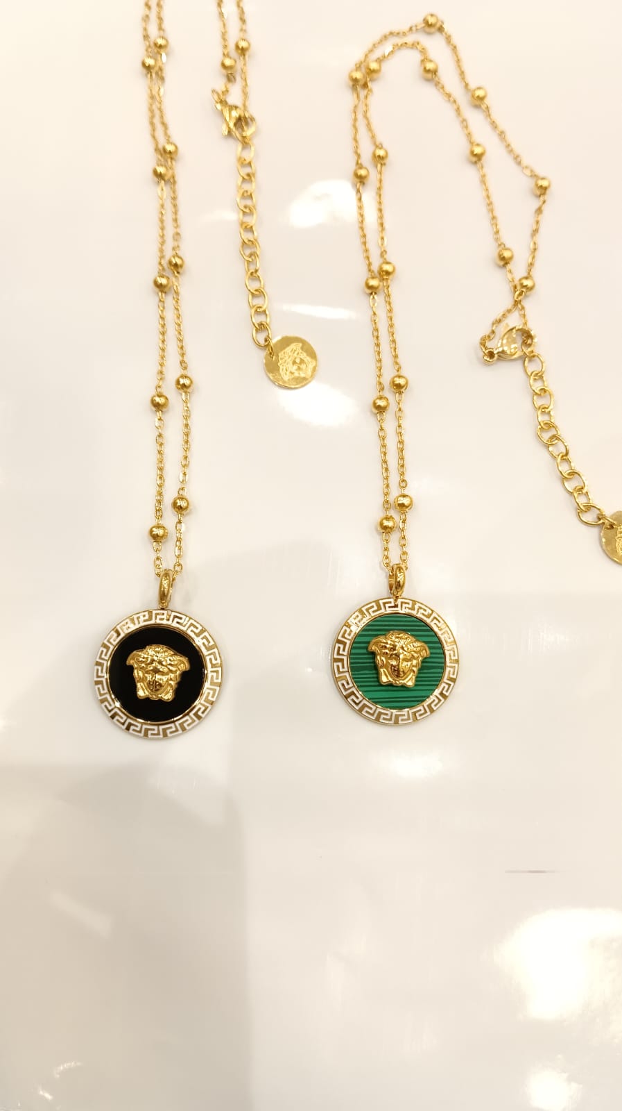 VERSACE pendant & studs