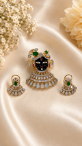 Shyam Baba Pendant Set