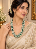 Poth Mala- green with beads