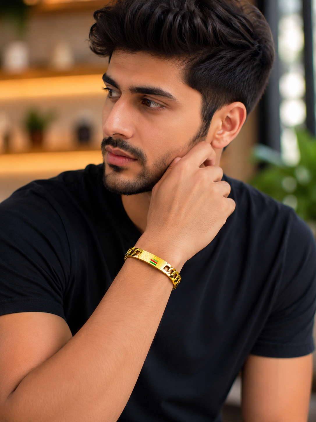 Male Bracelet SS- gucci
