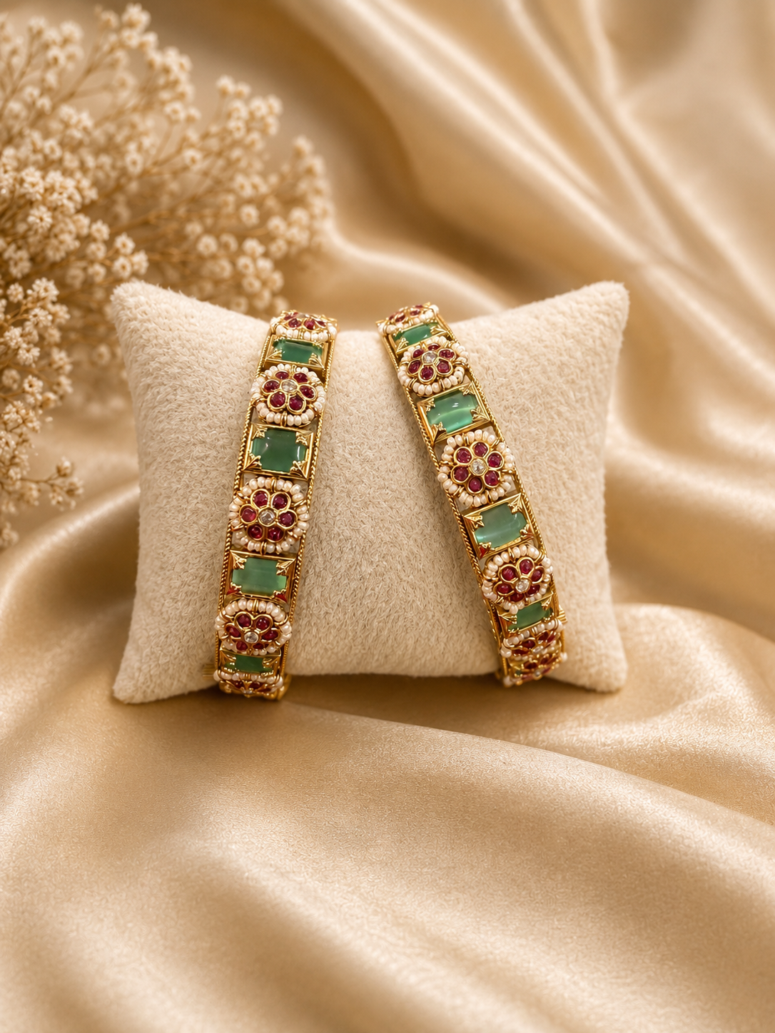 Rajwadi Mint Bangle-5