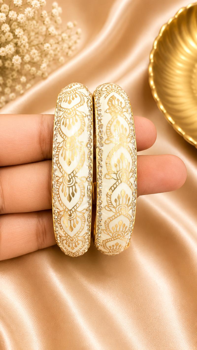 Meena Bangles Pair Set-3