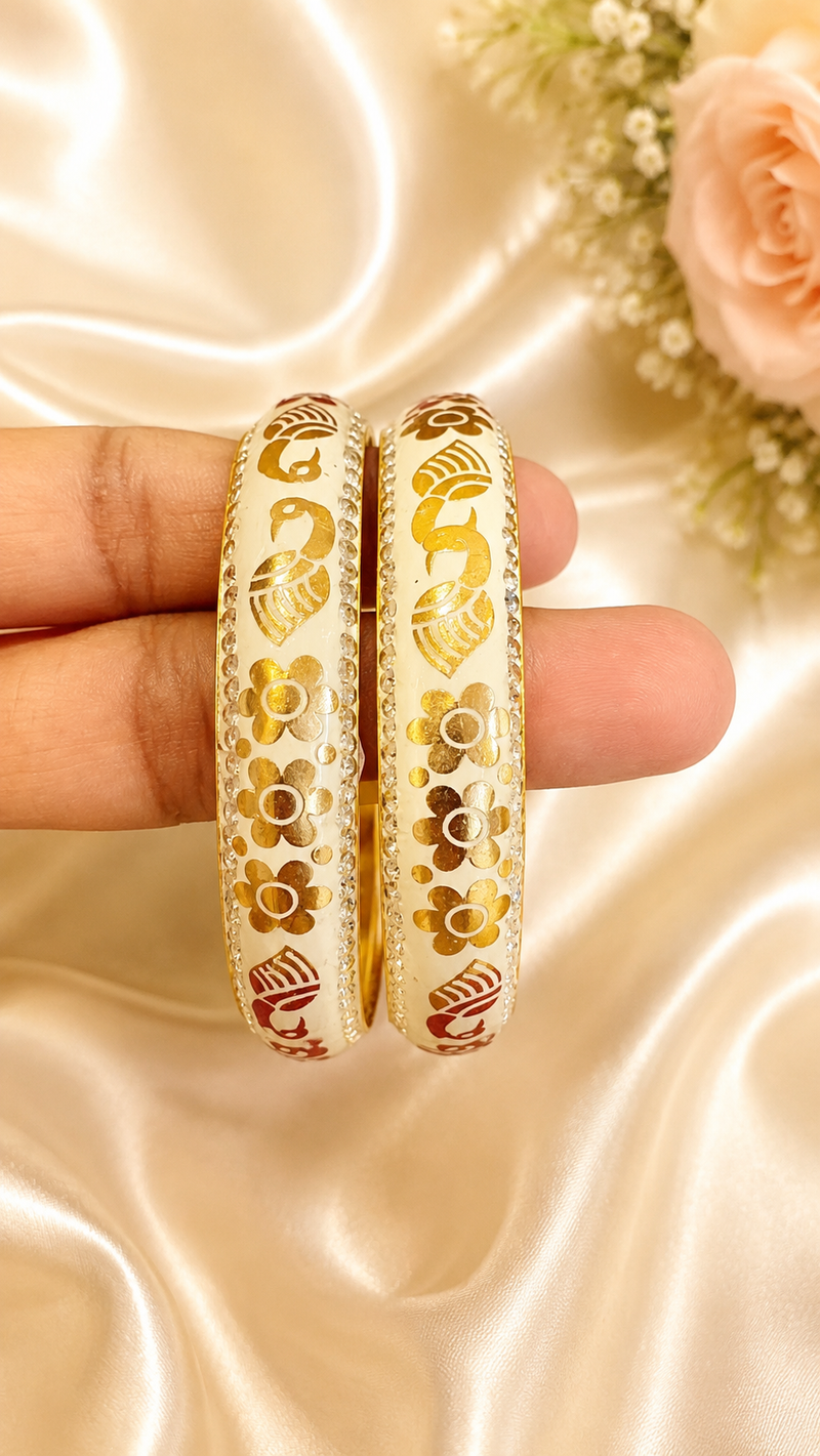 Meena Bangles Pair Set-3