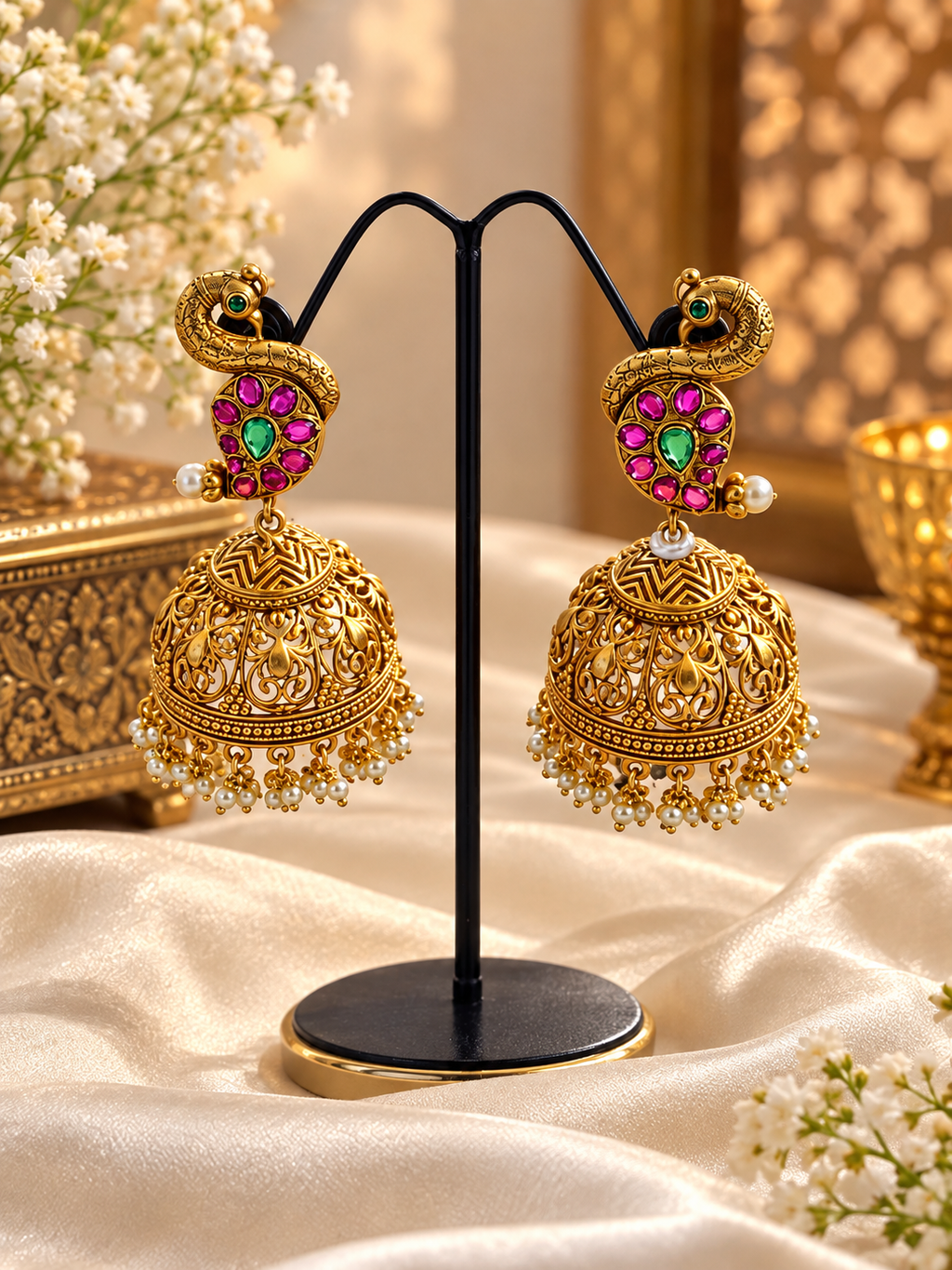 Antique Temple Earring-3