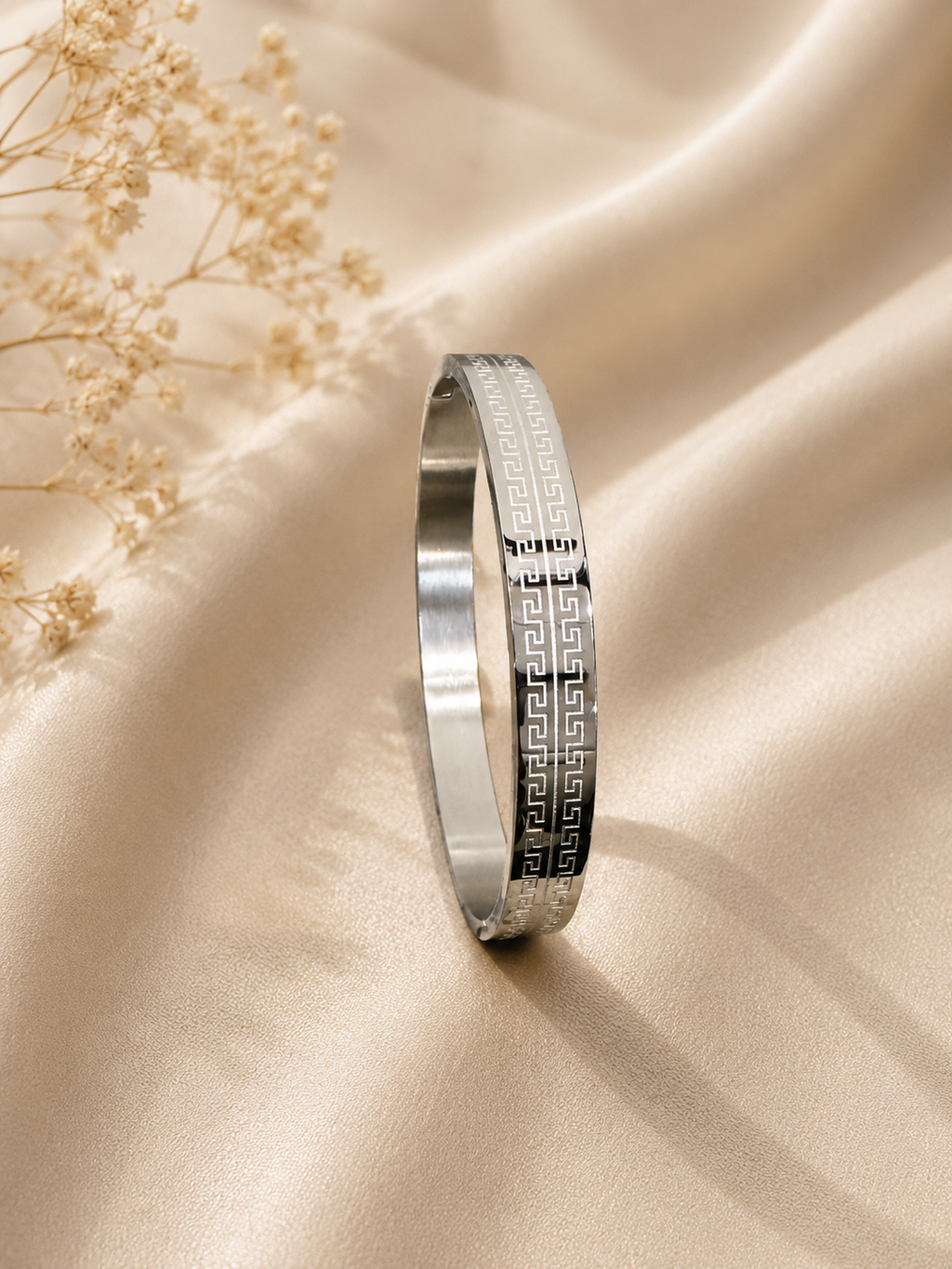 Male Bracelet SS-Versace