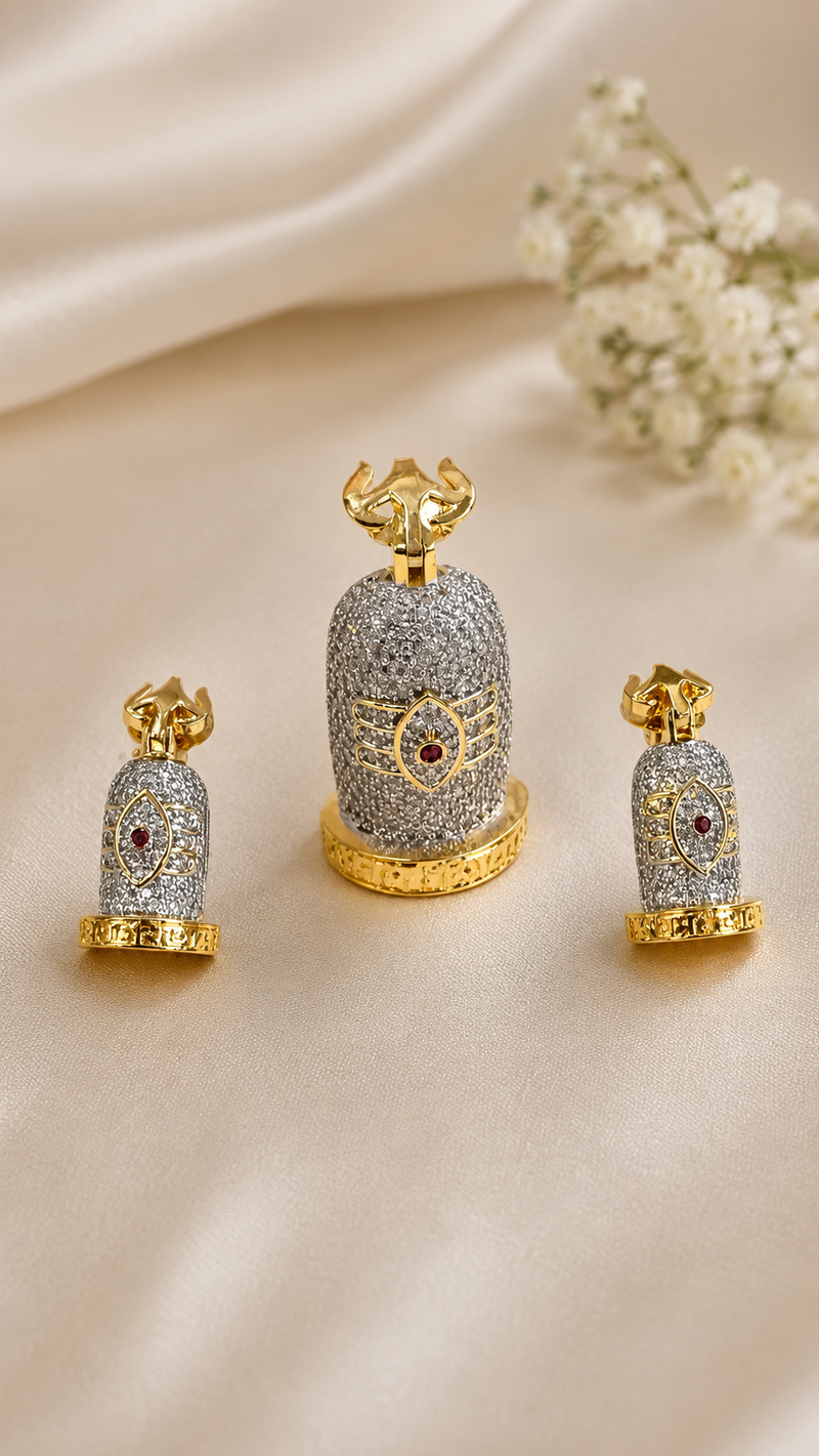 Shiva Pendant Set