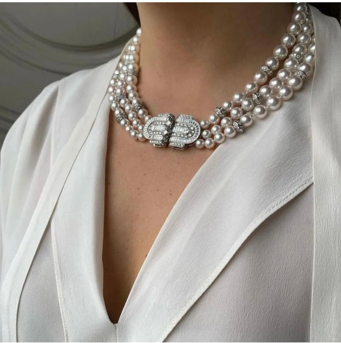 Pearl Necklace set- Queen1