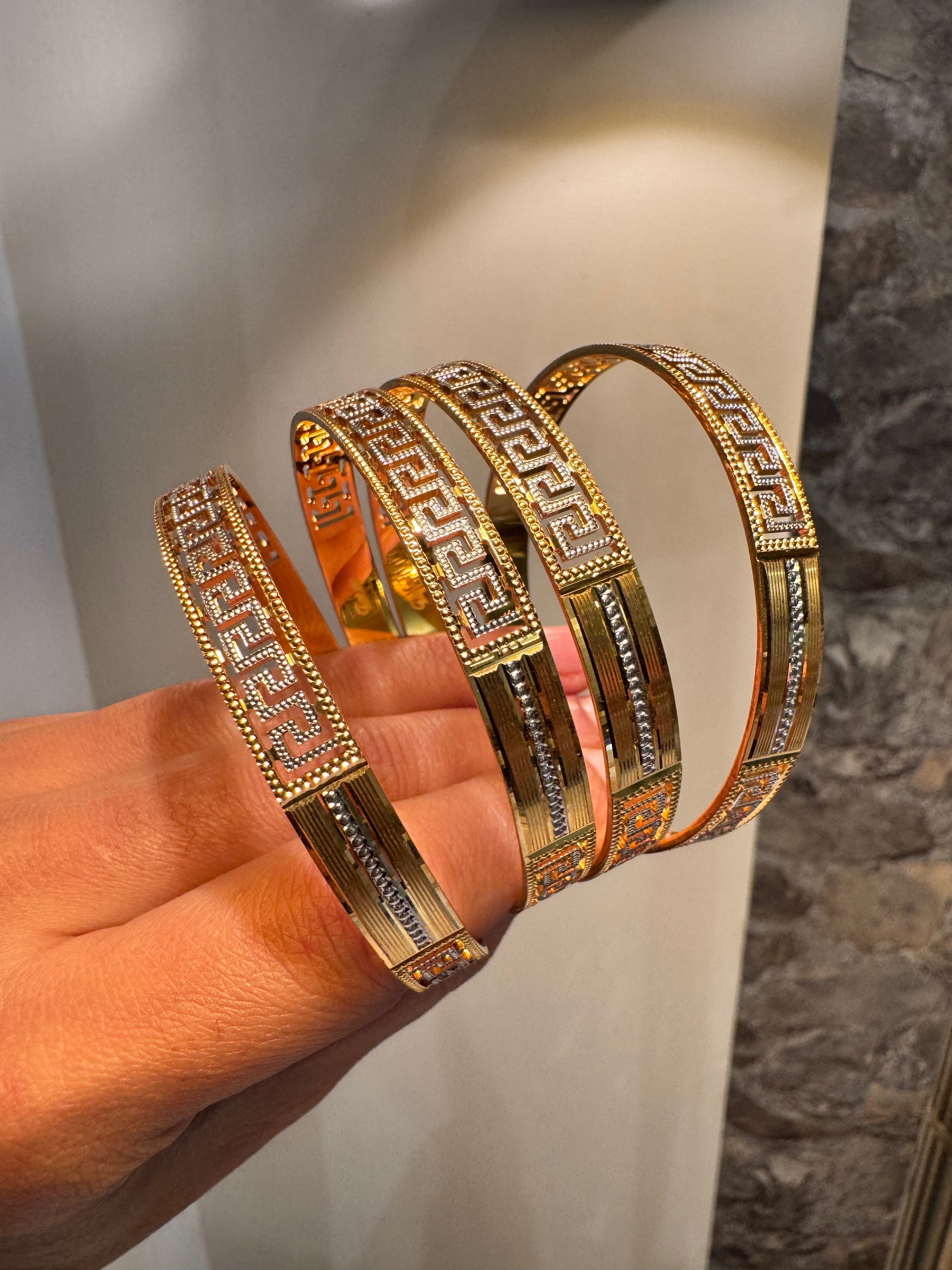 1 Gram Gold Bangle- Design1