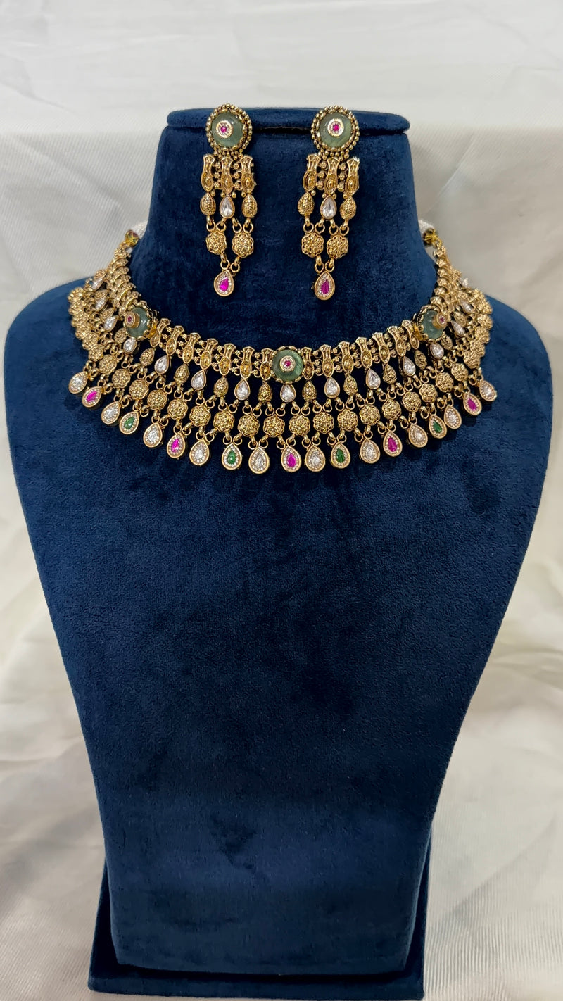 Rajwadi Choker Set