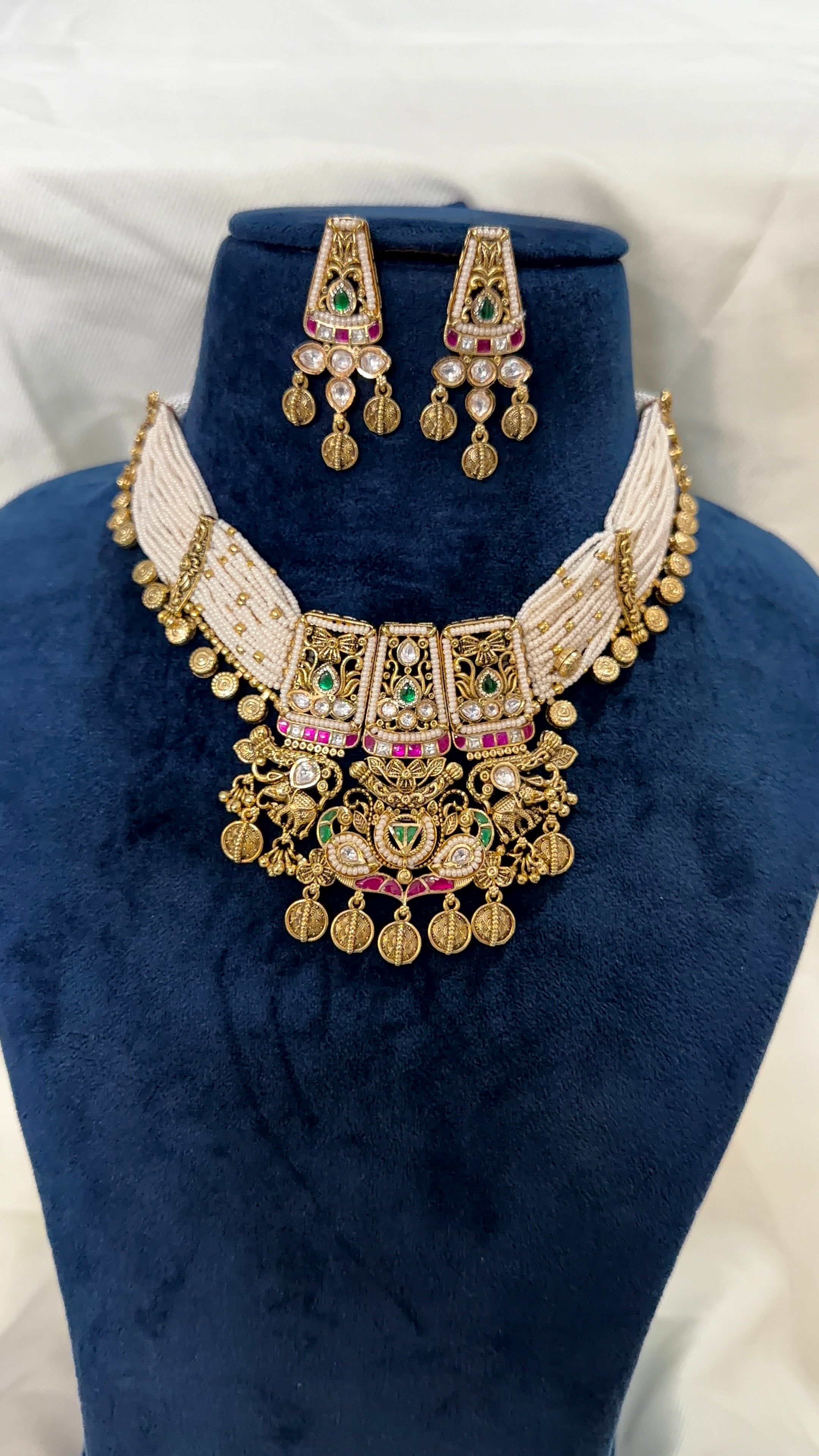 Rajwadi Choker Set