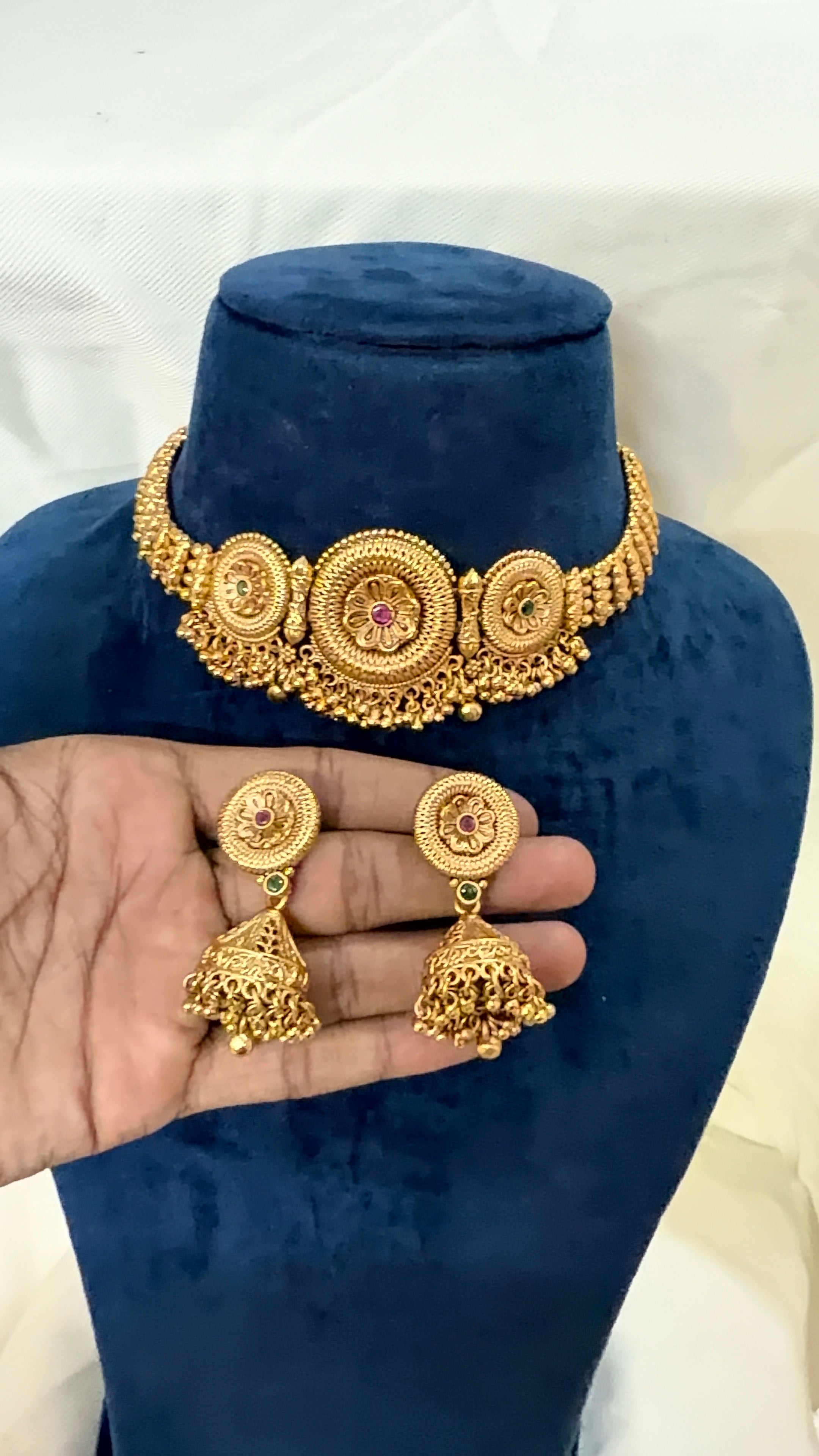 Rajwadi Choker Set