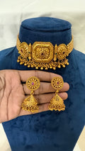 Gold Choker- square