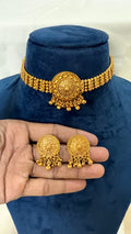 Gold Choker- Real look