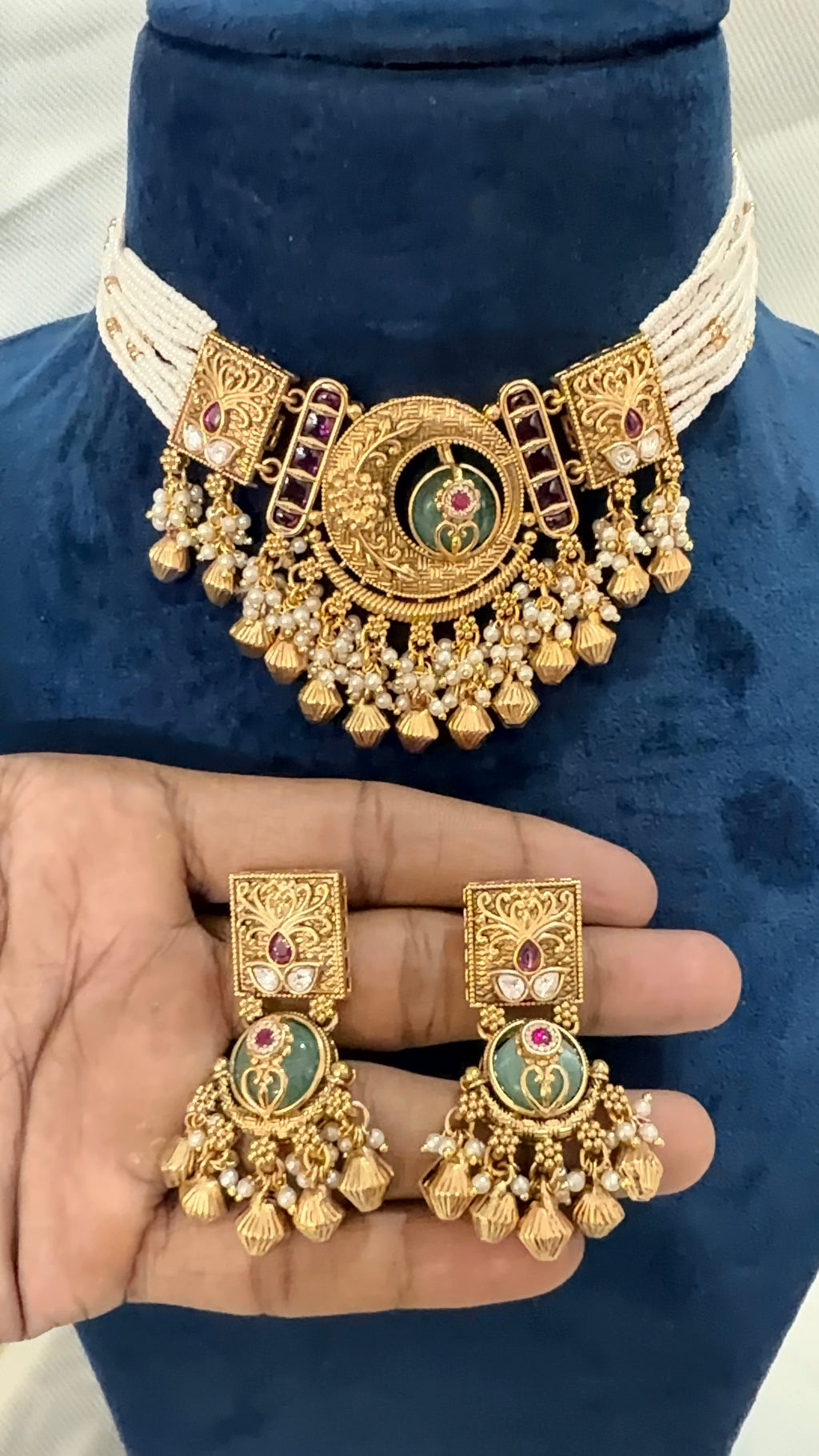 Rajwadi Choker Set