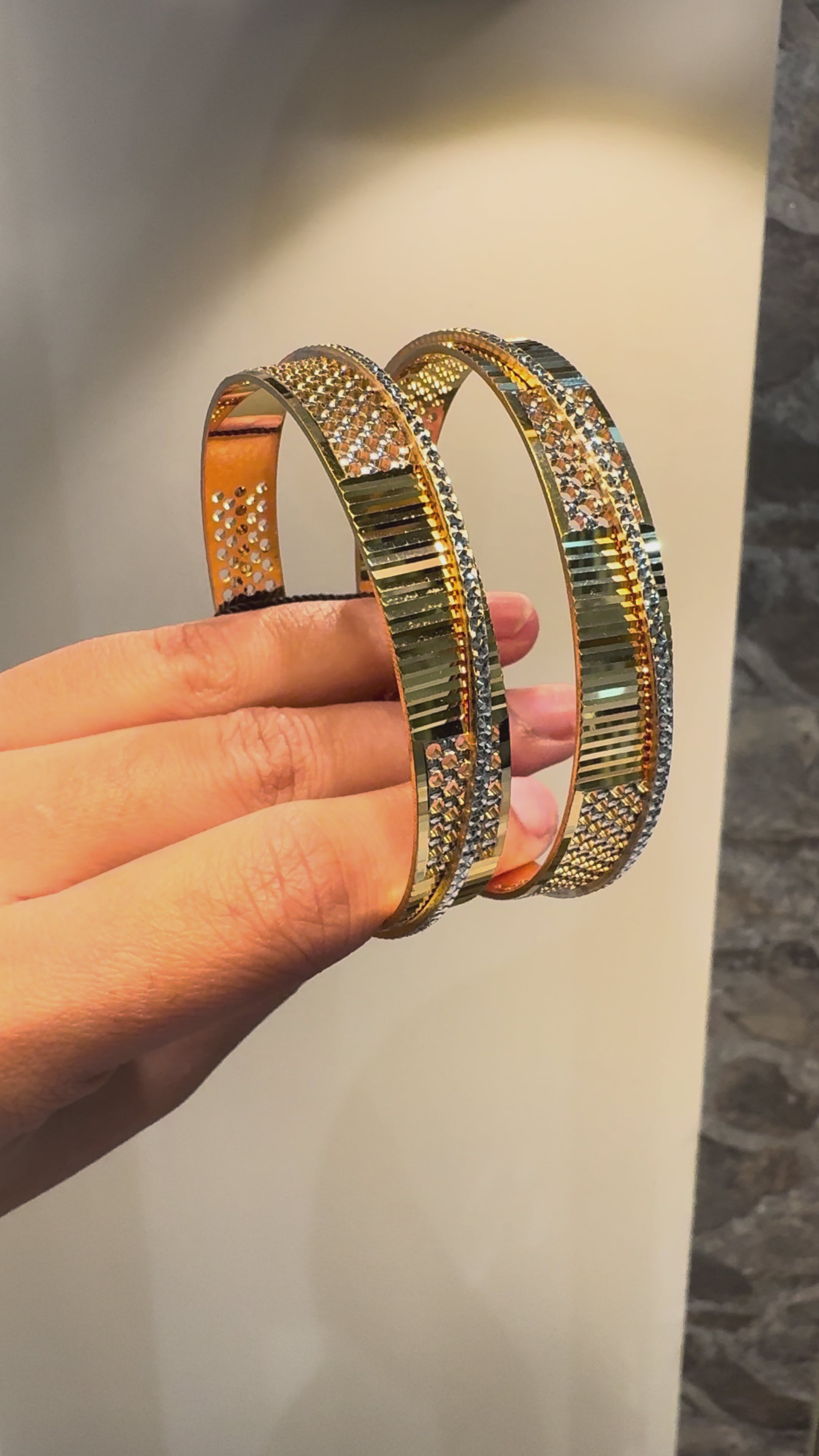 1 Gram Gold Bangle- Design2