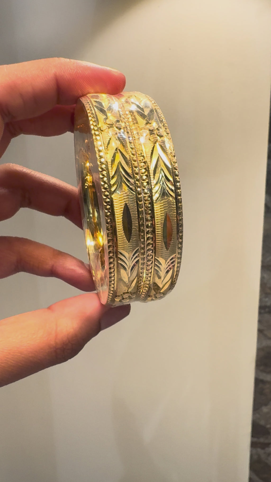 1 Gram Gold Bangle - Design4